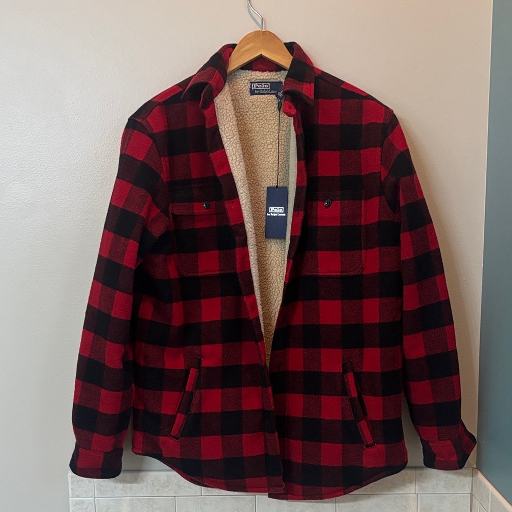 Polo Ralph Lauren Buffalo Plaid Jacket size Small